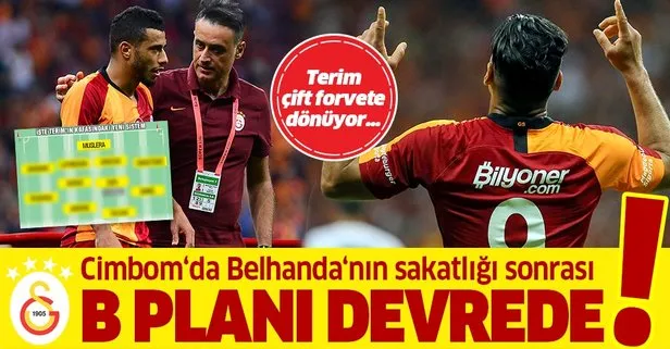 Galatasaray’da Falcao ve Andone çift forvet oynayacak