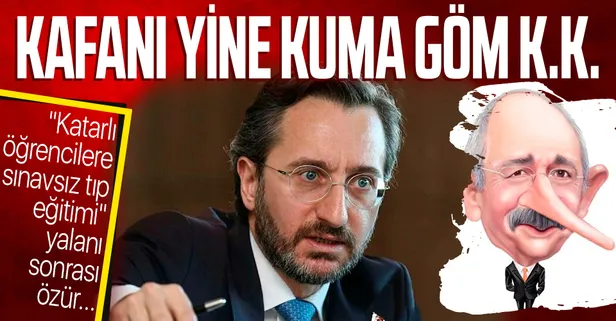 İletişim Başkanı Fahrettin Altun'dan "Katar" yalanı sonrası özür dileyenlere ve CHP'ye tepki