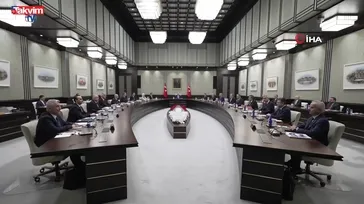 Kabine Erdoğan Başkanlığında toplandı!