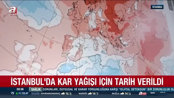 İstanbul'da kar yağışı için tarih verildi!