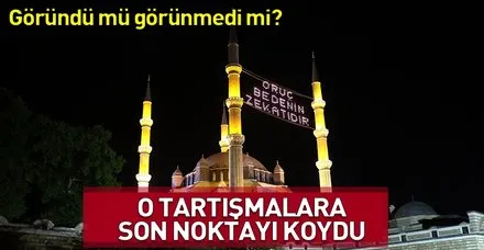 "Türkiye'nin ramazan takvimi doğrudur"