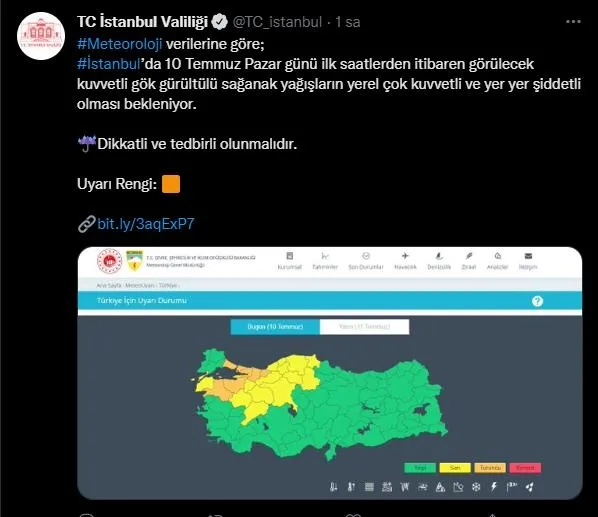 İstanbul ve 6 il için turuncu alarm! Esenyurt'ta kuvvetli yağış sele neden oldu | HAVA DURUMU-3
