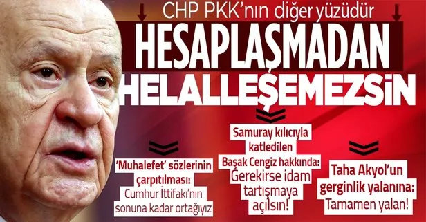 MHP Genel Başkanı Devlet Bahçeli’den partisinin grup toplantısında önemli açıklamalar