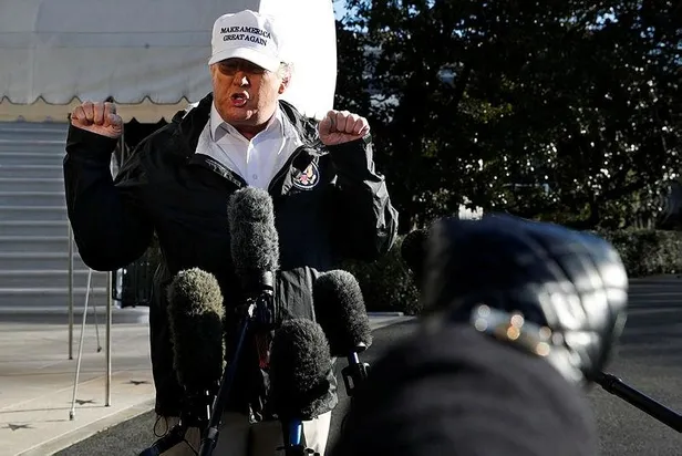 Trump Davos seyahatini iptal etti-7