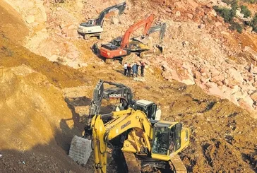 Göçük riski engeli