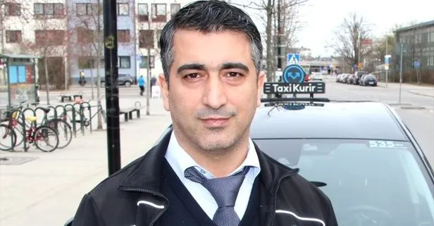 Türk taksici İsveç'te kahraman oldu