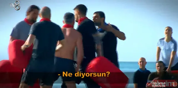 Survivor 2020'nin ilk kavgası Yasin Obuz ile Parviz Abdullayev'den geldi! İkisi de geri vites yapmayınca... - 13