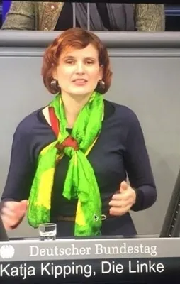 PKK paçavrası takan Alman vekillere tokat gibi yanıt