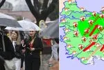 HAVA DURUMU CANLI: Meteoroloji’den İstanbul dahil 34 ile kuvvetli sağanak alarmı! Balkan soğukları yurdu sardı! Fırtına, toz...