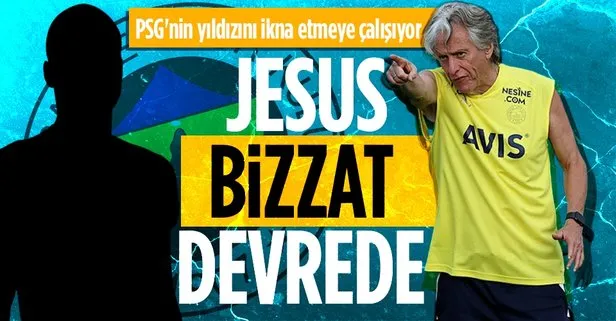 Fenerbahçe transferde hız kesmiyor! Jorge Jesus PSG’nin yıldızını ikna etmeye çalışıyor