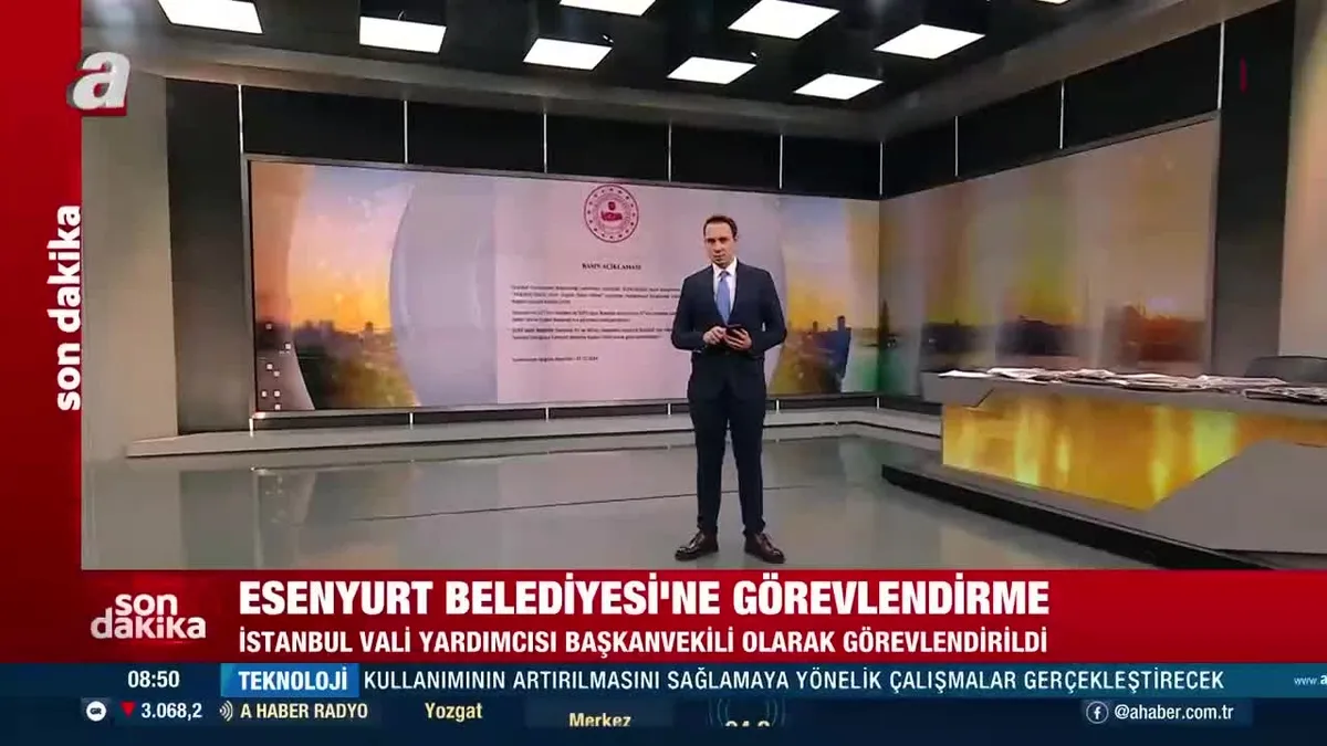 Esenyurt Belediyesi’ne görevlendirme!