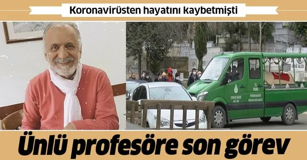Son dakika: Koronavirüsten hayatını kaybetmişti! Prof. Dr. Cemil Taşçıoğlu son yolculuğuna uğurlandı