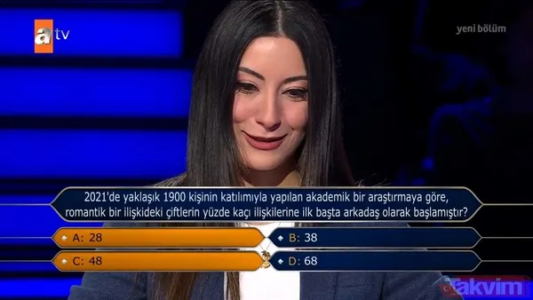 Kim Milyoner Olmak İster'de Kenan İmirzalıoğlu sordu: Mesleği 'Kaşmerlik' olan biri nerede çalışır? - 42