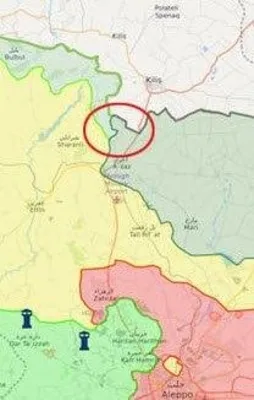 Afrin'de hatlar birleşti