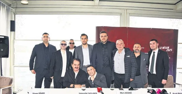 İbrahim Tatlıses, Şafak Sezer ve Berdan Mardini organizasyonda bir araya geldi!
