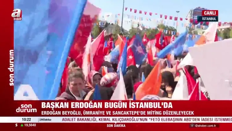 Başkan Erdoğan bugün İstanbul'da!