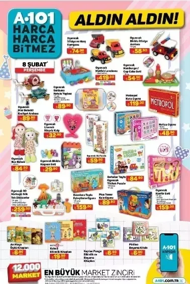 A101'de resmen panayır var! Bu hafta 40 tanesi 354 TL yerine 199 TL'ye satılıyor! 6,7,8,9 Şubat 2024 tarihlerinde...-7