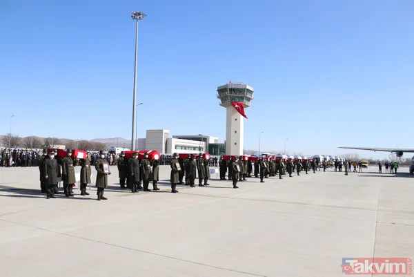 Helikopter kazasında şehit olan 11 asker Elazığ'dan Ankara'ya uğurlandı - 2