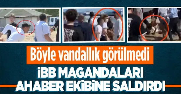 Şile’de kaybolan kişileri haber yapmak için giden A Haber ekibine iğrenç saldırı! Cankurtaranlar tekme tokat dövdüler