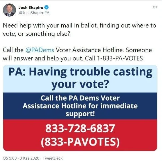 SON DAKİKA ABD BAŞKANLIK SEÇİMİ: ABD'de yargı seçime müdahale ediyor! Eyalet Başsavcısı yardım için Biden dedi-2