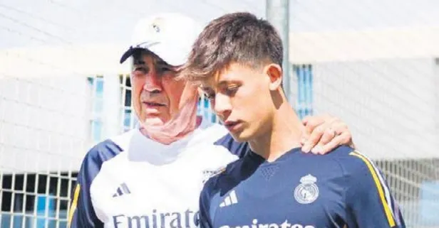 Real Madrid'in teknik direktörü Carlo Ancelotti'den Arda Güler müjdesi