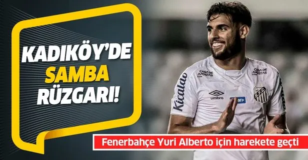 Kadıköy’de samba rüzgarı! Fenerbahçe Yuri Alberto için harekete geçti...