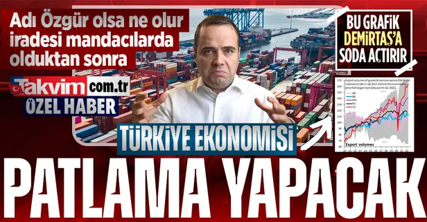Mandacı iktisatçılar karalıyor, Türkiye büyümeye devam ediyor! Bu grafik Özgür Demirtaş'ta hazımsızlık yapar: "Türkiye patlama yapacak"
