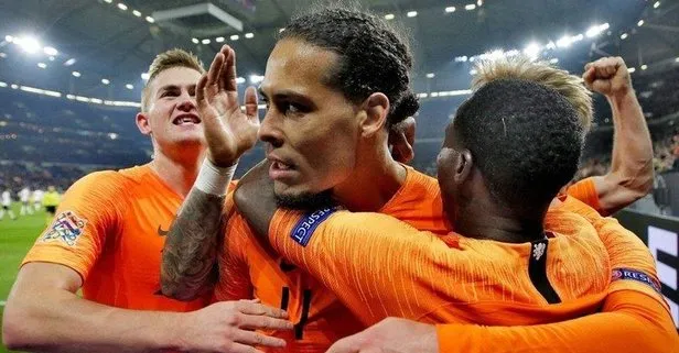 Hollanda 5 dakika geri döndü! Hollanda-Almanya 2-2