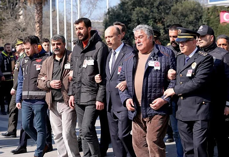 Şehit polis memuru Furkan Bor için tören düzenlendi-4