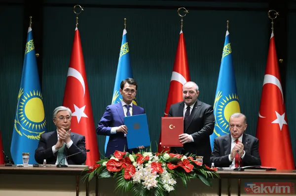 Türkiye ile Kazakistan arasında yeni dönem! İlişkiler "geliştirilmiş stratejik ortaklık" düzeyine yükseltildi: İşte o bildiri - 14