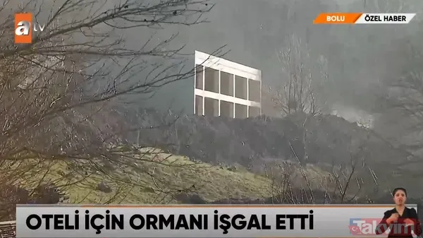 Otelin Arazi Büyürken, Yollardaki Küçülme Dikkat Çekti.