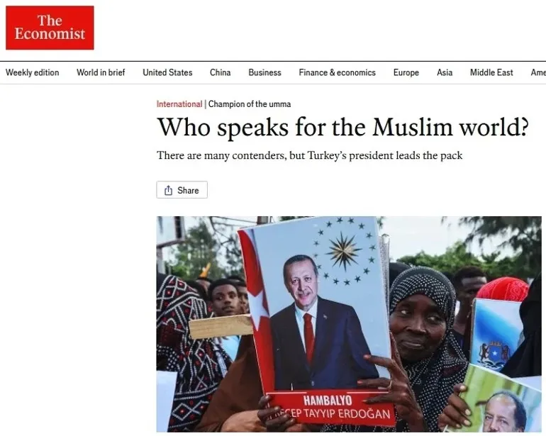 Başkan Erdoğan İslam dünyasında güvenin adı: İşte The Economist analizi-2