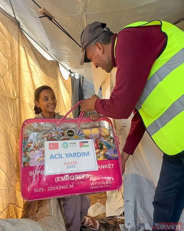 Gazze'de kışın ortasında bir umut ışığı! Gamze Özçelik’ten yürek ısıtan hamle - 2