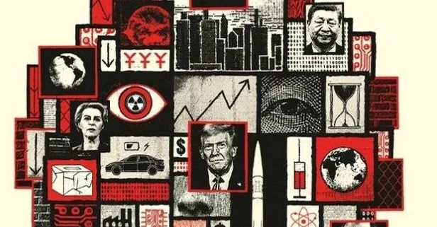 Kaos tetikçisi The Economist 2025 kapağını yayımladı! Merkezdeki isim Donald Trump | Nükleer tehditler, balistik füzeler ve gizli şifreler