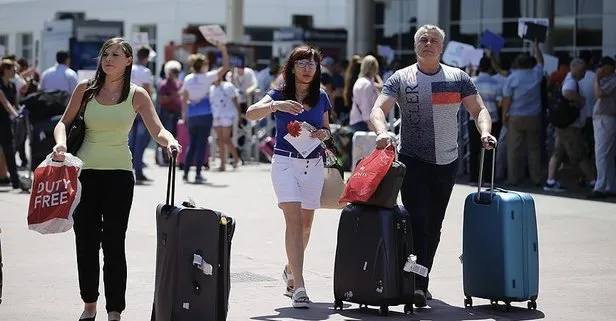 5 milyon Rus tatile geliyor