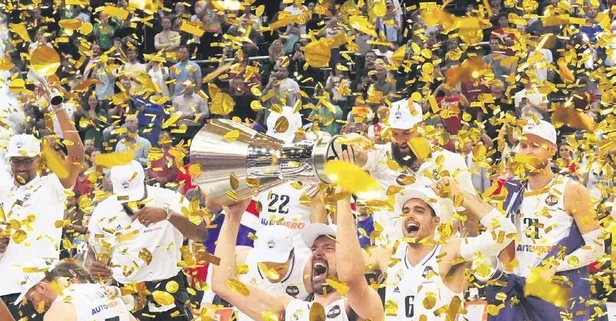 THY Euroleague’in şampiyonu Real Madrid oldu