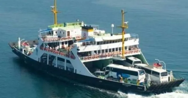 Bozcaada ve Gökçeada'ya feribot seferleri iptal