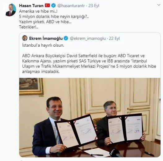 Abd Li Yazilim Sirketinin Ibb Ye Verdigi 5 Milyon Dolarlik Hibe Neyin Karsiligi