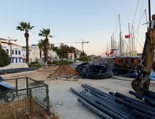 Muğla Büyükşehir Belediyesi 800 metrelik meydan düzenlemesini aylardır bitiremedi! Vatandaş isyanda