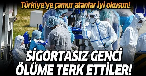 17 yaşındaki genç ölüme terk edildi