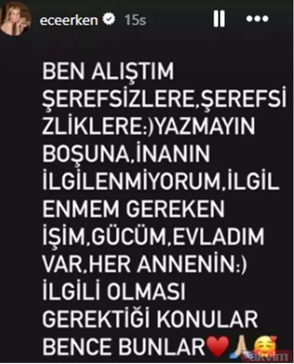 1 yıl evli kalmışlardı! Ece Erken açtı ağzını yumdu gözünü! “Alıştım şerefsizlere” Yakın arkadaşı ile eski eşinin fotoğrafını görünce... - 8