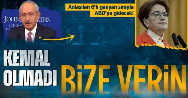 CHP Genel Başkanı Kemal Kılıçdaroğlu ABD’den icazet alamayınca sıra İYİ Parti’ye geldi! İYİ Partili heyet ABD yolunu tuttu