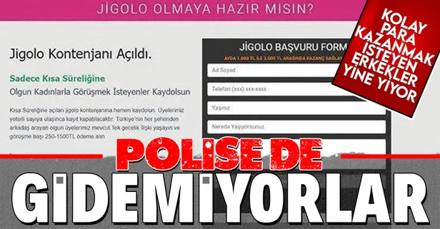 Temmuz ayında jigolo çetesinin çökertilmesinin ardından şikayetler arttı