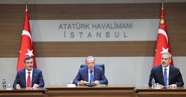 Başkan Erdoğan'dan Özgür Özel'in Trump iddialarına: Sağır duymaz uydurur