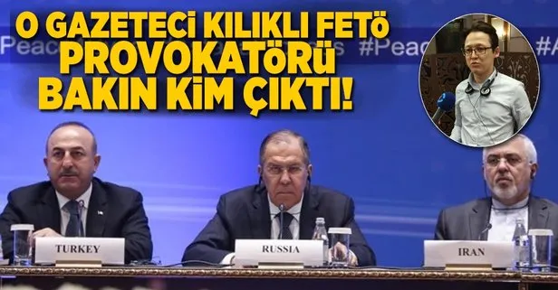 Bakan Çavuşoğluna FETÖ ağzıyla soru soran gazeteci bakın kim çıktı?