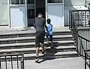 Kapkaç anı güvenlik kamerasında