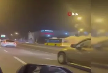 İETT yine formunda! Ortalık toz duman