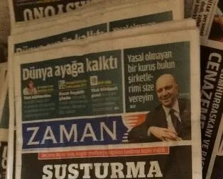 Zaman Gazetesi yumurta kartonu oluyor