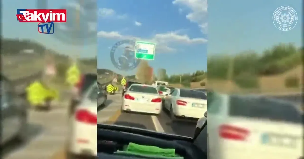 Emniyet’ten ambulansa yol vermeyen düğün konvoyuna ağır ceza!