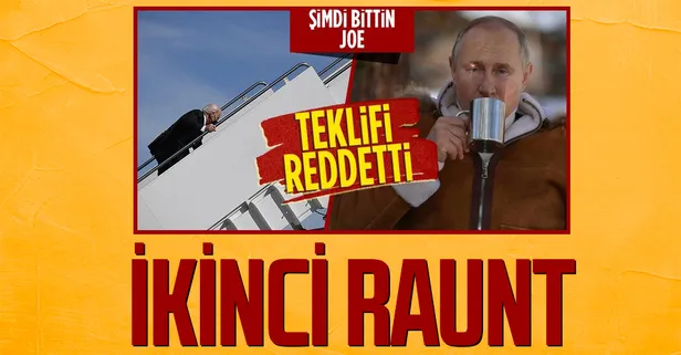SON DAKİKA: Vladimir Putin-Joe Biden düellosunda ikinci raunt! Bu sefer Rusya reddetti! Başkan Erdoğan ne demişti?